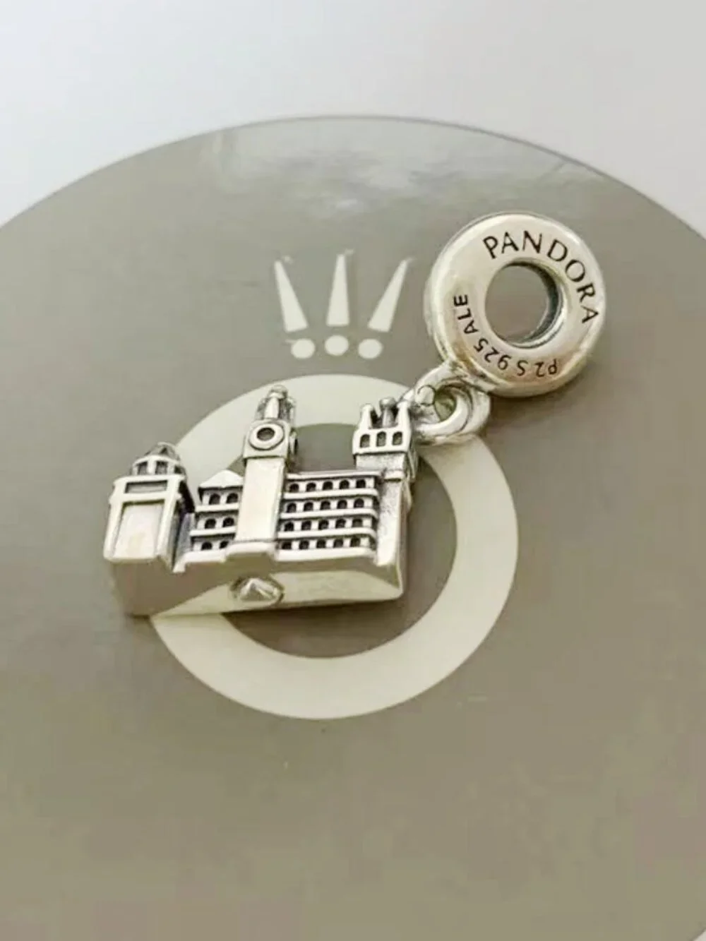 Pandora Charles Bridge Silver Dangle Charm